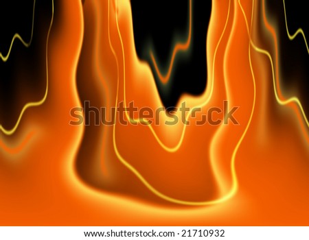 Abstract red liquid background