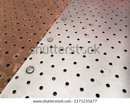 Real metal with rust texture background. Old steel surface background.