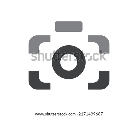 Simple Camera Viewfinder and Photography Symbolization