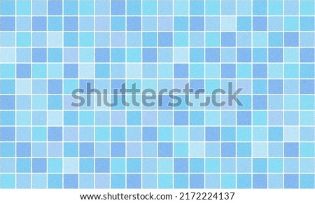 Refreshing tile background material that makes you feel summer Royalty-Free Stock Photo #2172224137