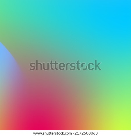 abstract red green blue color square shape gradien background