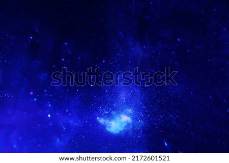 Blue beautiful galaxy. Elements of this image furnished by NASA. High quality photo