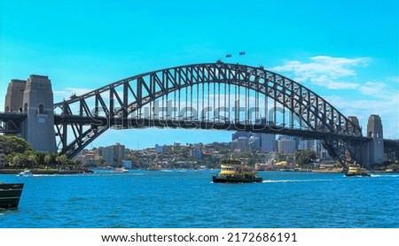 Sydney Harbor Bridge during the day
