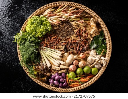 Natural food and herbs | Asia food
