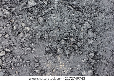 Rough coarse asphalt background. High quality photo