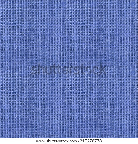 Digital Paper for Scrapbooking Blue Burlap Linen Texture seamless
