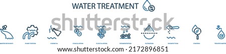 Water treatment icon , vector illustration Royalty-Free Stock Photo #2172896851