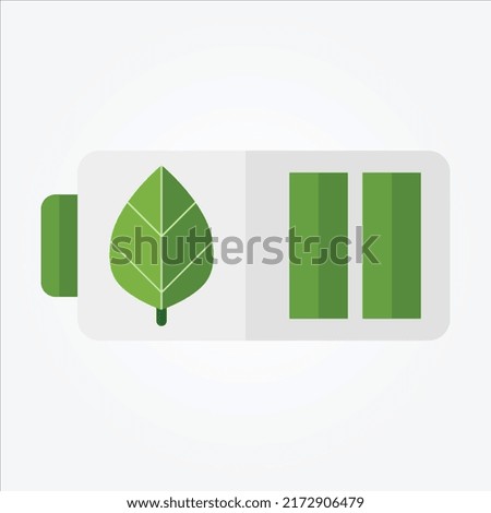 Isolated Green And Ecology Icons EPS 10 Free Vector Graphic