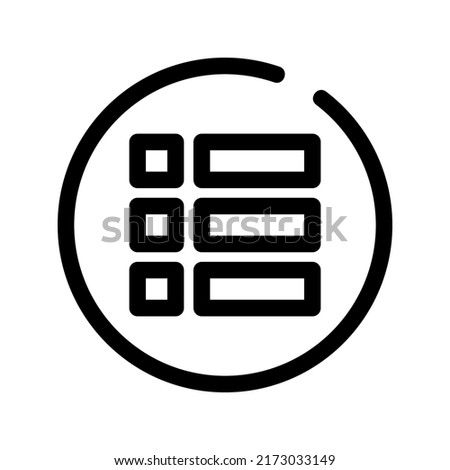 playlist icon or logo isolated sign symbol vector illustration - high quality black style vector icons
