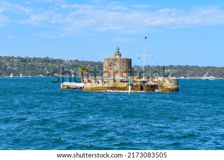 Fort Denison in the Sydney Harbor