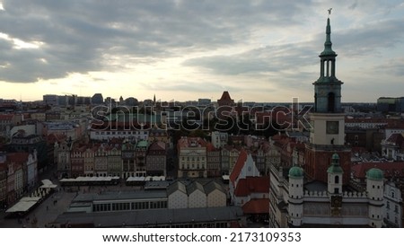 A Beautiful picture of Poznan skyline