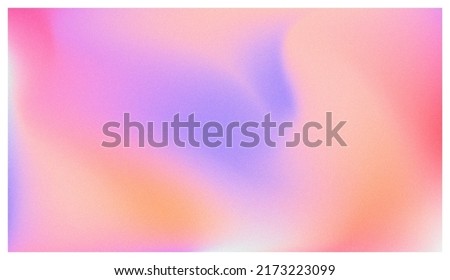 Bright gradient orange-purple-pink color with grain