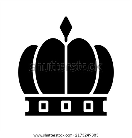 Crown Icon in trendy flat style. Crown symbol for your web site design, logo, app, UI. Vector illustration on white background