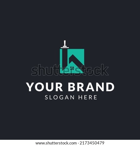 Home cleaning service logo type part 2