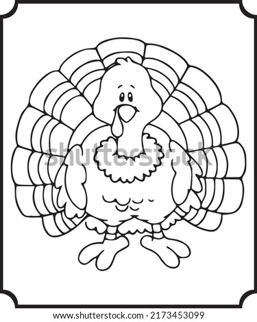 Happy Thanksgiving Day Coloring Pages for Kids