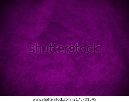 Purple velvet fabric texture used as background. Empty purple fabric background of soft and smooth textile material. There is space for text. Royalty-Free Stock Photo #2173701545