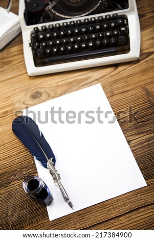 Paper message on pen  