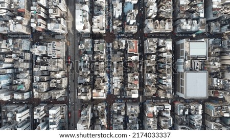 Aerial View of Buildings in Hong Kong