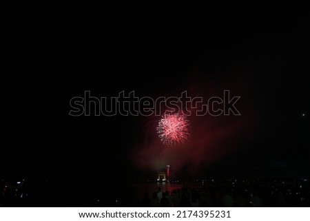 Lake Hamana Bentenjima Fireworks Festival