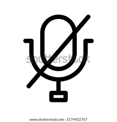 mute icon or logo isolated sign symbol vector illustration - high quality black style vector icons
