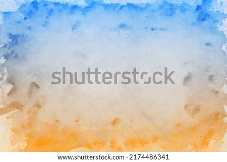 multicolored gradient brush strokes watercolor abstract background