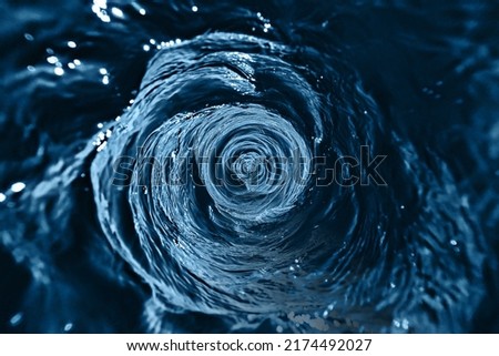 abstract background whirlpool water circle Royalty-Free Stock Photo #2174492027