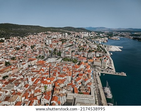 Town of Šibenik in Croatia