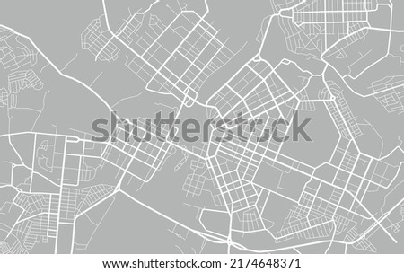 City map. Town streets. Downtown gps navigation plan. Abstract transportation scheme. Drawing scheme town, white line road on gray background. Urban pattern texture. Vector Royalty-Free Stock Photo #2174648371