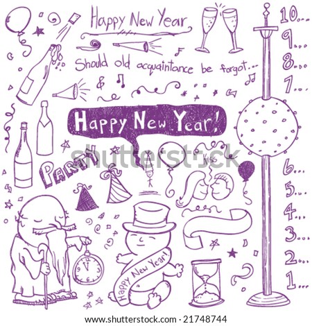 New Year Doodles