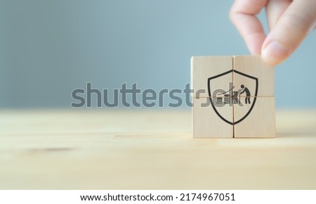 Money saving for retirement concept. Retirement planning of saving and investment for expense after retire life. Pension insurance, senior business, life insurance and support seniors concept. Royalty-Free Stock Photo #2174967051