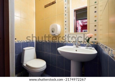 photo of a bathroom in a studio apartment