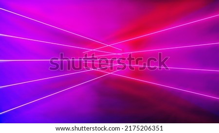 abstract futeristic look with ultraviolet, pink blue vibrant colors neon glow background.