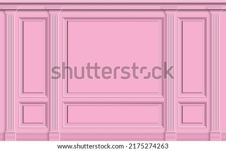 moldings wall background victorian vintage pink scenery photography