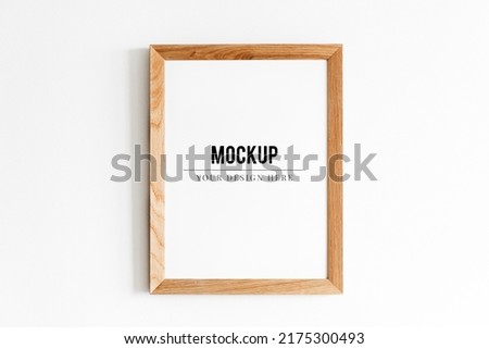 Photo  frames mockup for wall arts