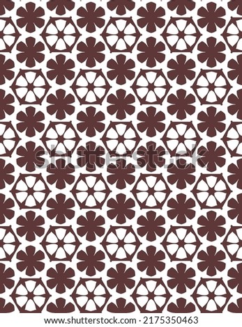Abstract geometric pattern. Seamless ornament for fabric, wallpaper, packaging.