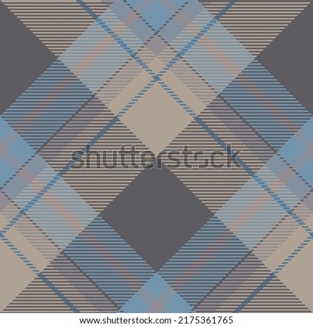 Plaid pattern vector. Check fabric texture. Seamless textile design for clothes, paper print or web background.