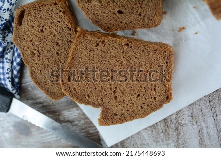 Keto Low-Carb Almond Butter and Almond Flour Bread - with the entire recipe preparation photos and ingredients