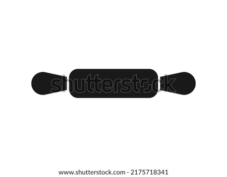 rolling pin icon trendy vector symbol template.