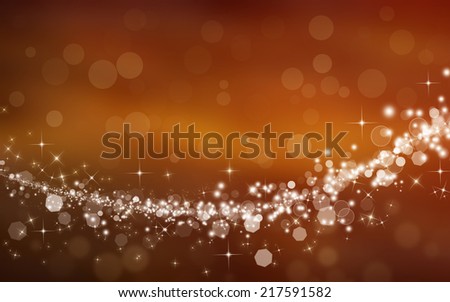 starry festive background bokeh