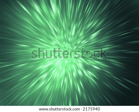 green starburst