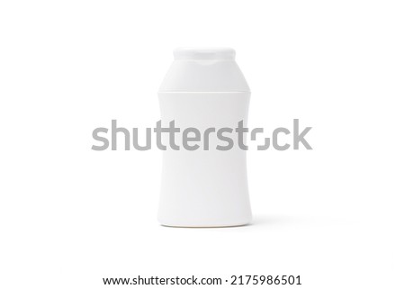 Blank Sugar-Free Zero Calorie Liquid Water Enhancer Bottle Isolated on White Background