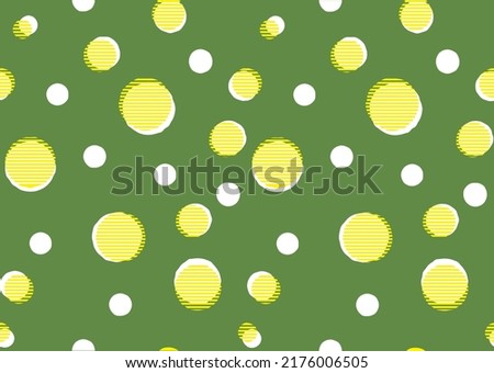 Seamless pattern sweet colorful stripe polka dots Vector illustration repeat on Earthtone background. Simple vector illustration.