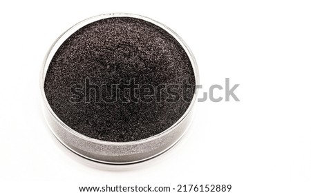 Gunpowder, explosive substances, which burn quickly, used as a propellant charge in firearms, or explosive agents in mining or clearing activities, or fireworks. Royalty-Free Stock Photo #2176152889