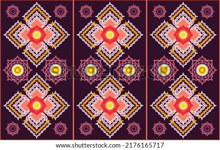 Design for fabric pattern, fashion textiles, print designs, background, wallpaper, decoration and etc.