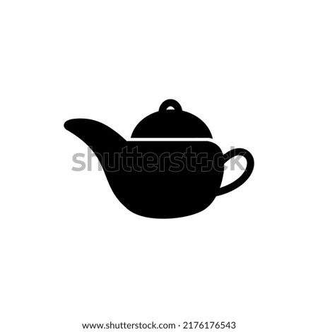 teapot icon vector illustration logo template for many purpose. Isolated on white background.