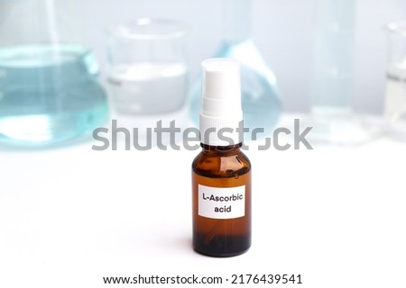 l-ascorbic acid is a chemical ingredient in beauty product, chemicals used in laboratory experiments