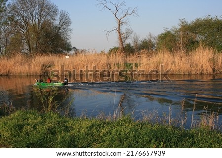 On the banks of the Saale River, Merseburg, Germany