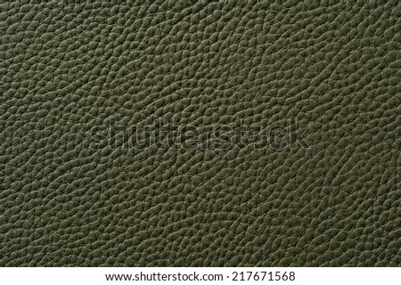 Closeup of seamless green leather texture for background