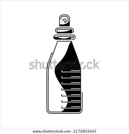 Spray Bottle Icon Vector Art Illustration
