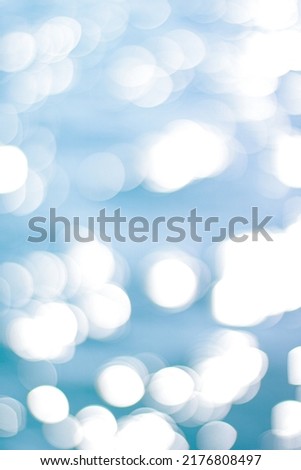 Blurry blue sea water background, dark ocean as nature and environmental design concept